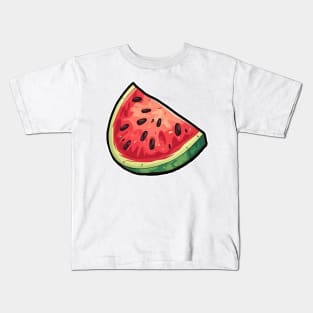 Watermelon Vegetable Kids T-Shirt